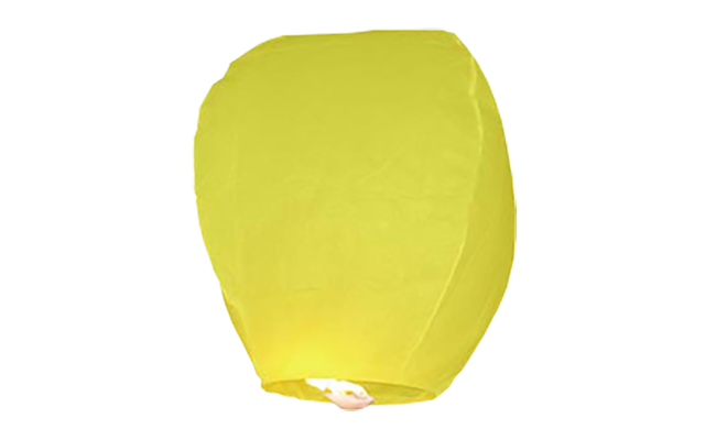 Sky Lantern - Yellow